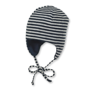 Sterntaler čepička baby uni bavlněný jersey oboustranná UV 50+ modrá 1501832